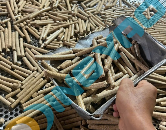 Trấu ép viên